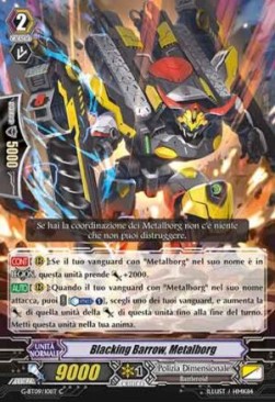 Metalborg, Blacking Barrow [G Format] - Collezione del Combattente Vol.2