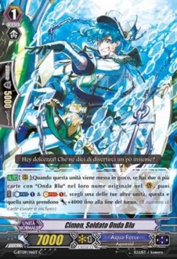 Blue Wave Soldier, Cimon [G Format] - Collezione del Combattente Vol.2
