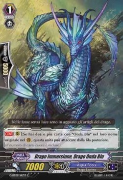 Blue Wave Dragon, Submerge Dragon [G Format] - Collezione del Combattente Vol.2