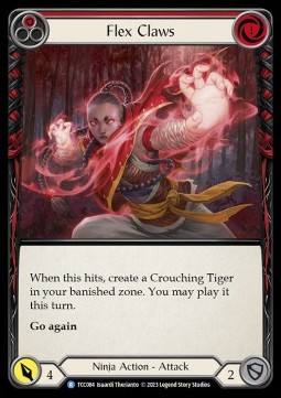 Flex Claws (Red) (Regular) - Round the Table: TCC x LSS
