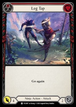 Leg Tap (Red) (Regular) - Round the Table: TCC x LSS