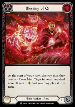 Blessing of Qi (Red) (Regular) - Round the Table: TCC x LSS