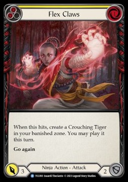 Flex Claws (Yellow) (Regular) - Round the Table: TCC x LSS