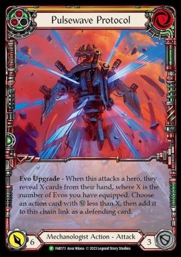 Pulsewave Protocol (Extended Art Rainbow Foil) - FAB Promos