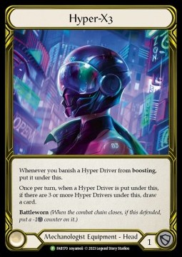 Hyper-X3 (Cold Foil Golden) - FAB Promos
