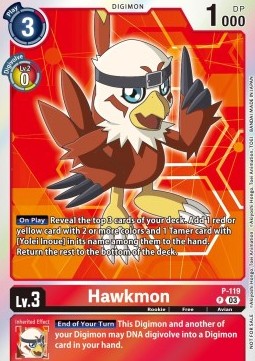 Hawkmon (P-119) - Promos