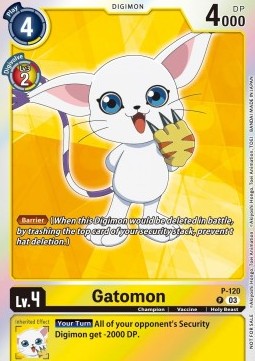 Gatomon (P-120) - Promos