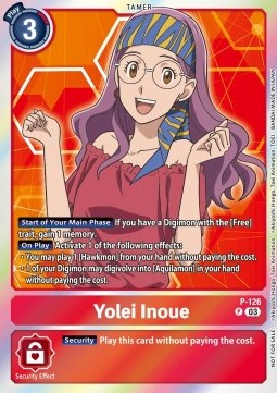 Yolei Inoue (P-126) - Promos