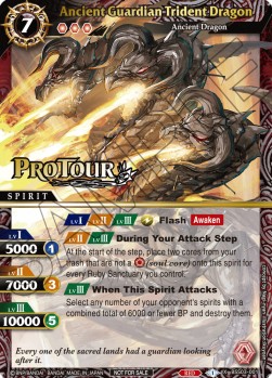 Ancient Guardian Trident Dragon - Organized Play 2023 Promos
