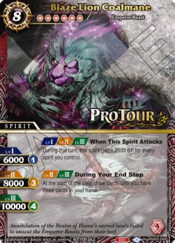 Blaze Lion Coalmane - Organized Play 2023 Promos