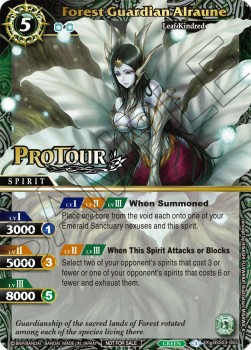 Forest Guardian Alraune (V.1 - X Rare) - Organized Play 2023 Promos