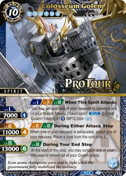 Colosseum Golem - Organized Play 2023 Promos