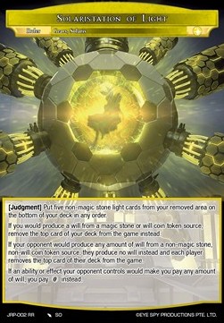 Solaristation of Light // Avatar of Light Solarisites - Judgment of the Rogue Planet