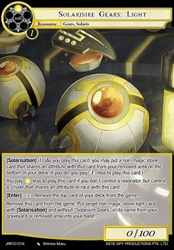 Solarisire Gears: Light - Judgment of the Rogue Planet