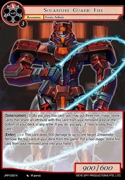 Solarisire Guard: Fire - Judgment of the Rogue Planet