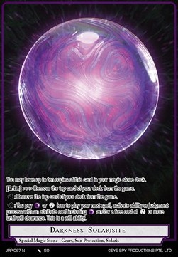 Darkness Solarisite - Judgment of the Rogue Planet