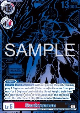 Gankoomon (BT13-019) (V.1) - Championship 2023 Promos