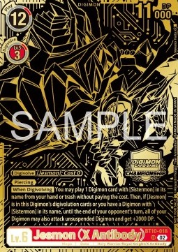 Jesmon (X Antibody) (BT10-016) - Championship 2023 Promos