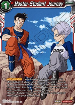 Master-Student Journey - Perfect Combination