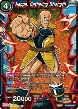 Nappa, Gathering Strength - Perfect Combination