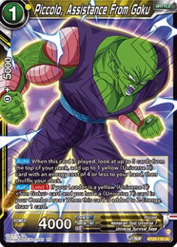 Piccolo, Assistance From Goku - Perfect Combination