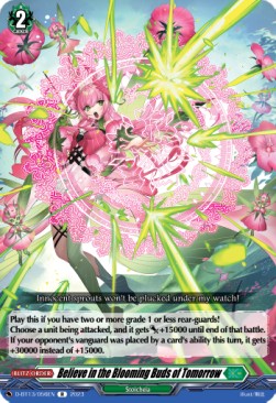Believe in the Blooming Buds of Tomorrow [D-Format] (V.1 - Rare) - Flight of Chakrabarthi