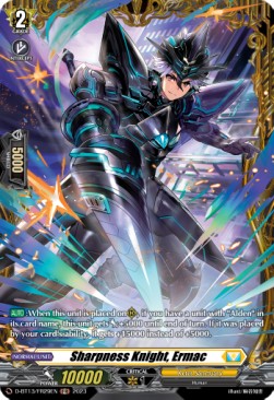 Sharpness Knight, Ermac [D-Format] (V.2 - Frame Rare) - Flight of Chakrabarthi