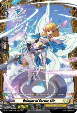 Bringer of Fervor, Liir [D-Format] (V.2 - Frame Rare) - Flight of Chakrabarthi