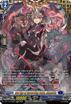 Red Eye of Governing Ruler, Lindalkia [D-Format] (V.2 - Double Frame Rare) - Flight of Chakrabarthi