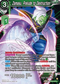 Zamasu, Prelude to Destruction - Perfect Combination