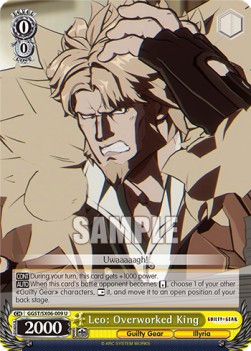 Leo: Overworked King (V.1 - Uncommon) - Guilty Gear -Strive-