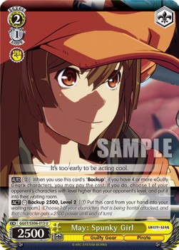 May: Spunky Girl (V.1 - Uncommon) - Guilty Gear -Strive-