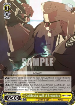 Goldlewis: Wall of Protection - Guilty Gear -Strive-