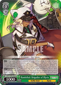 Ramlethal: Brigadier of Illyria (V.1 - Double Rare) - Guilty Gear -Strive-