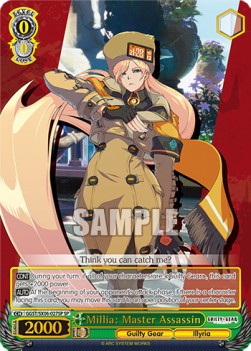 Millia: Master Assassin (V.2 - Special Rare) - Guilty Gear -Strive-