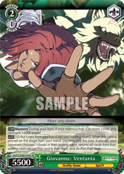 Giovanna: Ventania (V.2 - Super Rare) - Guilty Gear -Strive-
