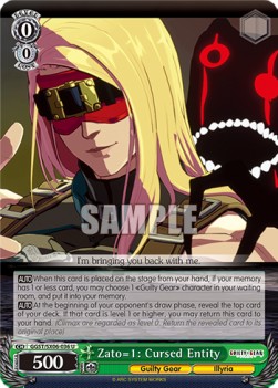 Zato=1: Cursed Entity (V.1 - Uncommon) - Guilty Gear -Strive-