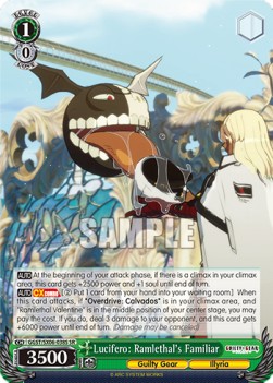 Lucifero: Ramlethal's Familiar (V.2 - Super Rare) - Guilty Gear -Strive-