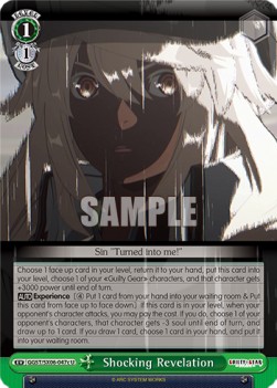 Shocking Revelation (V.3 - Uncommon) - Guilty Gear -Strive-