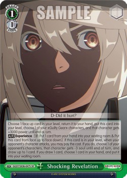 Shocking Revelation (V.4 - Super Rare) - Guilty Gear -Strive-