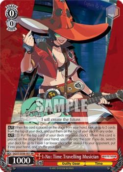 I-No: Time Travelling Musician (V.1 - Double Rare) - Guilty Gear -Strive-