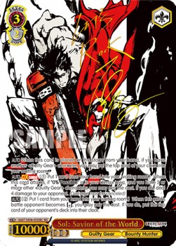 Sol: Savior of the World (V.3 - Secret Rare) - Guilty Gear -Strive-