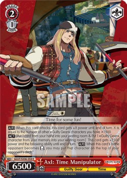 Axl: Time Manipulator (V.1 - Rare) - Guilty Gear -Strive-