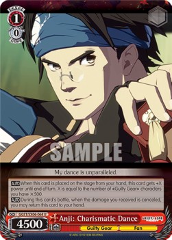 Anji: Charismatic Dance (V.1 - Uncommon) - Guilty Gear -Strive-