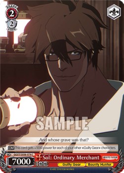 Sol (furigana:Frederick): Ordinary Merchant - Guilty Gear -Strive-