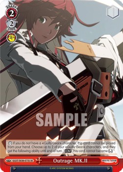 Outrage MK.II (V.2 - Super Rare) - Guilty Gear -Strive-