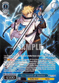 Ky: Sword of Justice (V.2 - Overframe Rare) - Guilty Gear -Strive-