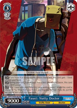 Faust: Nutty Doctor (V.1 - Double Rare) - Guilty Gear -Strive-