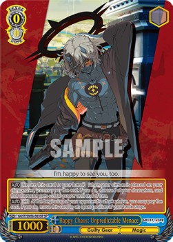 Happy Chaos: Unpredictable Menace (V.2 - Special Rare) - Guilty Gear -Strive-