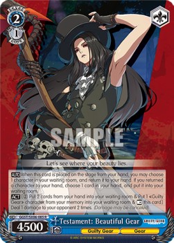Testament: Beautiful Gear (V.1 - Rare) - Guilty Gear -Strive-